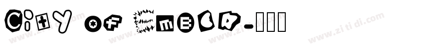 City of Ember字体转换